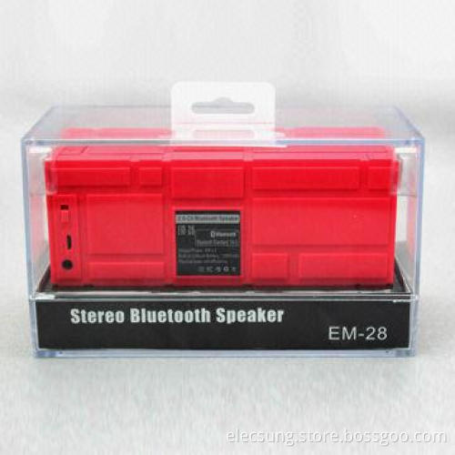 2.0-channel Wireless Bluetooth Speaker, Latest Bluetooth Version and Designs, Hand-free Function